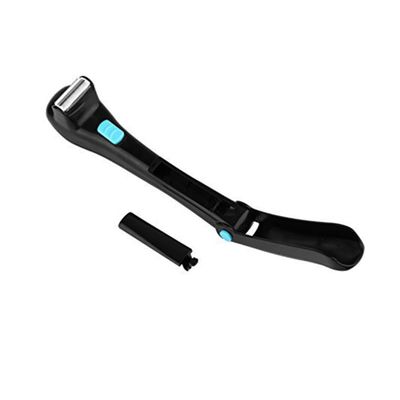 Beaupretty Back Hair Remover Electric Shaver Razor for Men Body Shaver DIY Grooming Black Hair Removal Machine