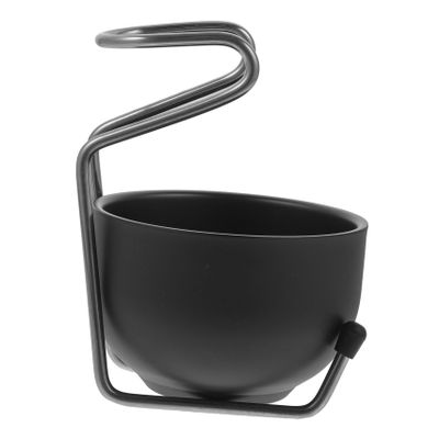 HAKIDZEL Stainless Steel Shaving Tool Set Metal Soap Bowl Stand for Men's Grooming