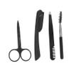 OFFIGAM 1 Set Eyebrow Shaping Kit Scissors Tweezers Brush and Razor for Precision Grooming and Styling for Daily Makeup Maintenance and Home Use view 1