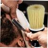 Vaguelly Abs Nylon Barber Brush Vented Hair Brush for Men Hair Removal Barber Neck Duster view 2