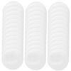 BESTYASH 100Pcs Round Makeup Remover Pads Thick Cotton Cosmetic Face Pads for Skin Types Travel-Friendly Disposable Cleaning Wipes White view 1