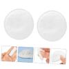 BESTYASH 100Pcs Round Makeup Remover Pads Thick Cotton Cosmetic Face Pads for Skin Types Travel-Friendly Disposable Cleaning Wipes White view 3