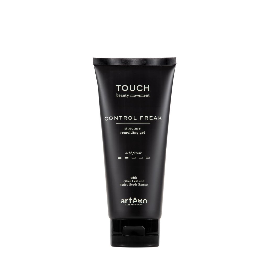 Artgo TOUCH Control Freak Styling Gel (6.7 oz) Lightweight, Flexible Hold Hair Gel for Smooth, Frizz-Free Styles