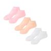 BIUDECO 1 Pair Silicone Moisturizing Foot Soaking Socks Spa Gel Socks for Dry Cracked Feet Care Flexible and Stretchable for Home Use Skin view 1