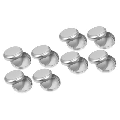 ABOOFAN 2sets Portable Aluminum Soap Cases Leak Storage Boxes for Makeup Skincare Compact Design for Travel Outdoor Use Friends 4pcs*2