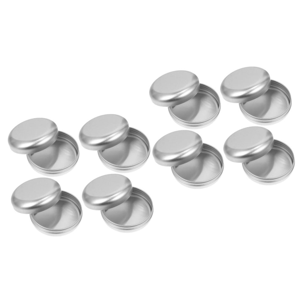 ABOOFAN 2sets Portable Aluminum Soap Cases Leak Storage Boxes for Makeup Skincare Compact Design for Travel Outdoor Use Friends 4pcs*2