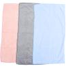 FELTECHELECTR 3pcs Coral Fleece Absorbent Washcloths for Travel Face Washing Bathing Skin Friendly Lightweight Soft Texture for Cleansing and Makeup Removal view 1