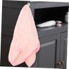 FELTECHELECTR 3pcs Coral Fleece Absorbent Washcloths for Travel Face Washing Bathing Skin Friendly Lightweight Soft Texture for Cleansing and Makeup Removal view 2