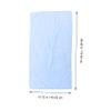 FELTECHELECTR 3pcs Coral Fleece Absorbent Washcloths for Travel Face Washing Bathing Skin Friendly Lightweight Soft Texture for Cleansing and Makeup Removal view 3