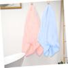 FELTECHELECTR 3pcs Coral Fleece Absorbent Washcloths for Travel Face Washing Bathing Skin Friendly Lightweight Soft Texture for Cleansing and Makeup Removal view 4