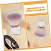 FRCOLOR 2pcs Nail Brush Applicators Small Fingernail Brush Cleaner for Nail Art Pedicure Supplies view 3