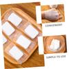 Ipetboom Compressed Makeup Pads 100-Count Thick Non-Woven Face Cleansing Pads for Gentle Makeup Removal for Sensitive Skin and Travel view 2