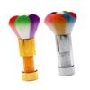 Beaupretty 2 Pcs Diamond Handle Nail Dust Brush Set Soft Bristles Nail Cleaner for Makeup and Blush Application Cosmetic Cleaning Brush for Professional Use view 1