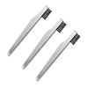 Beaupretty Stainless Steel Eyebrow Tweezers Set 3PCS Precision Tweezers for Eyebrow Shaping and Makeup Application Multi-Functional Cosmetic Tool for Women view 1