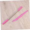 FOMIYES 2pcs Facial Hair Remover Spring and Eyebrow Shaper Razor Set for Women Painless Facial Hair Removal Tool Compact and Easy to Use view 3