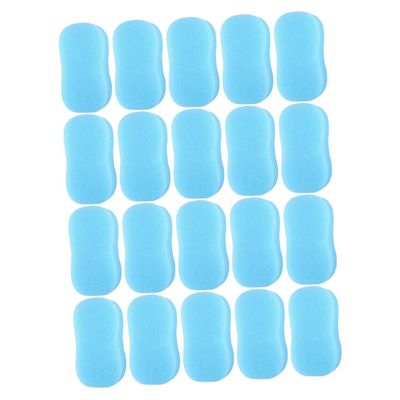 NIYANGLE Hair Sponge Brush for Men 20-Piece Soft Sponge Hair Cleaning Tool Barbershop Accessories for Professional Barber Use