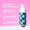 Self-Tan Tanning Mousse for Men | Quick-Dry, Sweat-Resistant, Odor Free, No Orange, Streak-Free Glow | Flawless Tanning Mousse Self Tanner, Rapid Development, Natural Looking Mediuim-Dark | 4.2 Fl Oz view 2