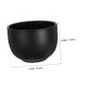 BIUDECO Men Shaving Bowl Lightweight Portable Delicate Foaming Container for Travel Shave Soap Slip Design for Home Barbershop Use Matte view 2