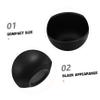 BIUDECO Men Shaving Bowl Lightweight Portable Delicate Foaming Container for Travel Shave Soap Slip Design for Home Barbershop Use Matte view 3