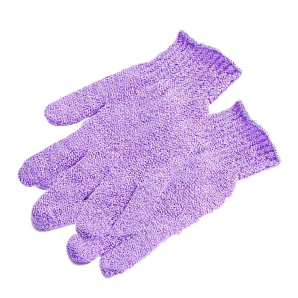 VICASKY 2pcs Shower Exfoliating Gloves Soft Nylon Body Scrub Exfoliator for Men Women and Boys and Girls for Cleansing and Gentle Exfoliation Bath Shower