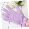 VICASKY 2pcs Shower Exfoliating Gloves Soft Nylon Body Scrub Exfoliator for Men Women and Boys and Girls for Cleansing and Gentle Exfoliation Bath Shower view 3