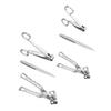 Beavorty 6-Piece Stainless Steel Nail Clipper Set Professional Manicure and Pedicure Tools Ergonomic for Adults and Seniors for Home and Travel view 1