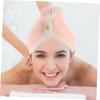 CALLARON Coral Fleece Hair Drying Hat Double Layer Water Absorption Towel Portable Hair Wrap Button for Women for Shower view 4