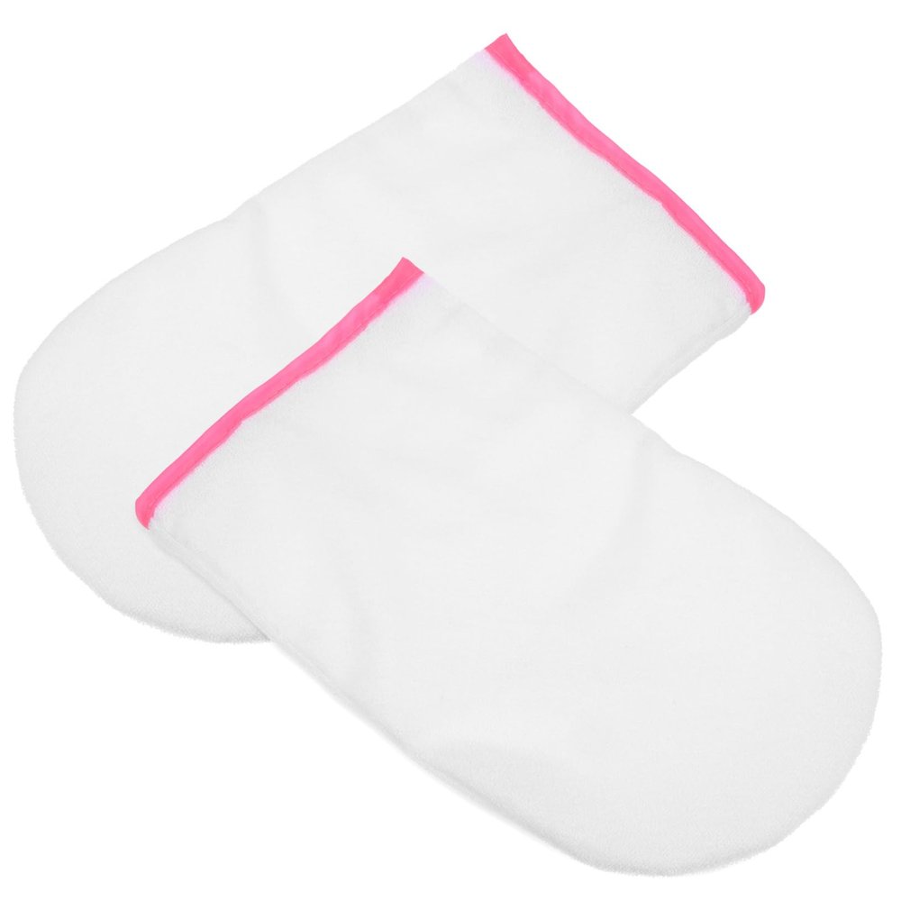 DEARMAMY Nail Hand Mittens Cloth Paraffin Bath Mitt Insulated Wax Gloves for Beauty Salon Spa