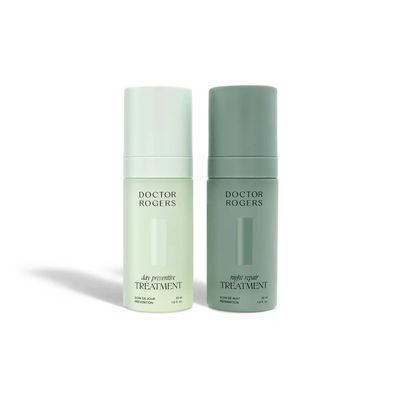 Doctor Rogers Advance DUO Bundle: Day Preventative and Night Repair Treatments, 1 Ounce each