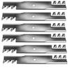 038-5350-00 Qty 6: Toothed Mulching Blade Fits Bad Boy view 1