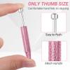 2 PCS Piercing Ball Grabber Tool, 4 - Claw Stainless Steel Jeweler Pick Up Tools,Septum Ball Screw Tool for Piercing Changing/Removal/Holder,Earring Pearl Grabber for Jewelry/Electronic Components view 3