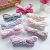2 Pcs Spa Headband and,Bunny Face Washing Headband Set for Yoga Washing Face Makeup (Purple) view 4