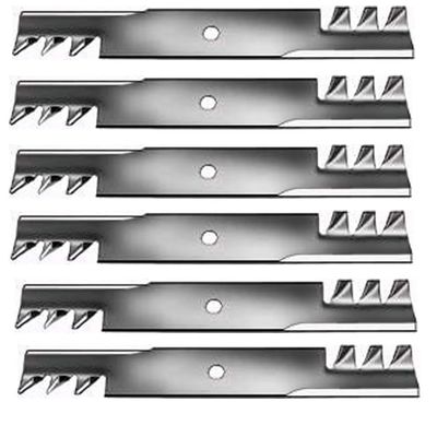 D18086 Qty 6: Toothed Mulching Blade Fits Great Dane