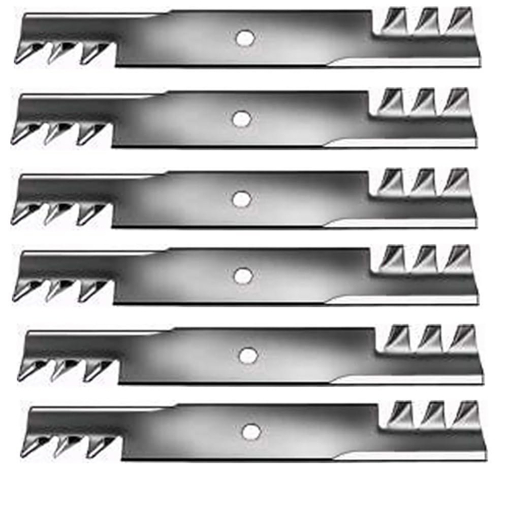 D18086 Qty 6: Toothed Mulching Blade Fits Great Dane