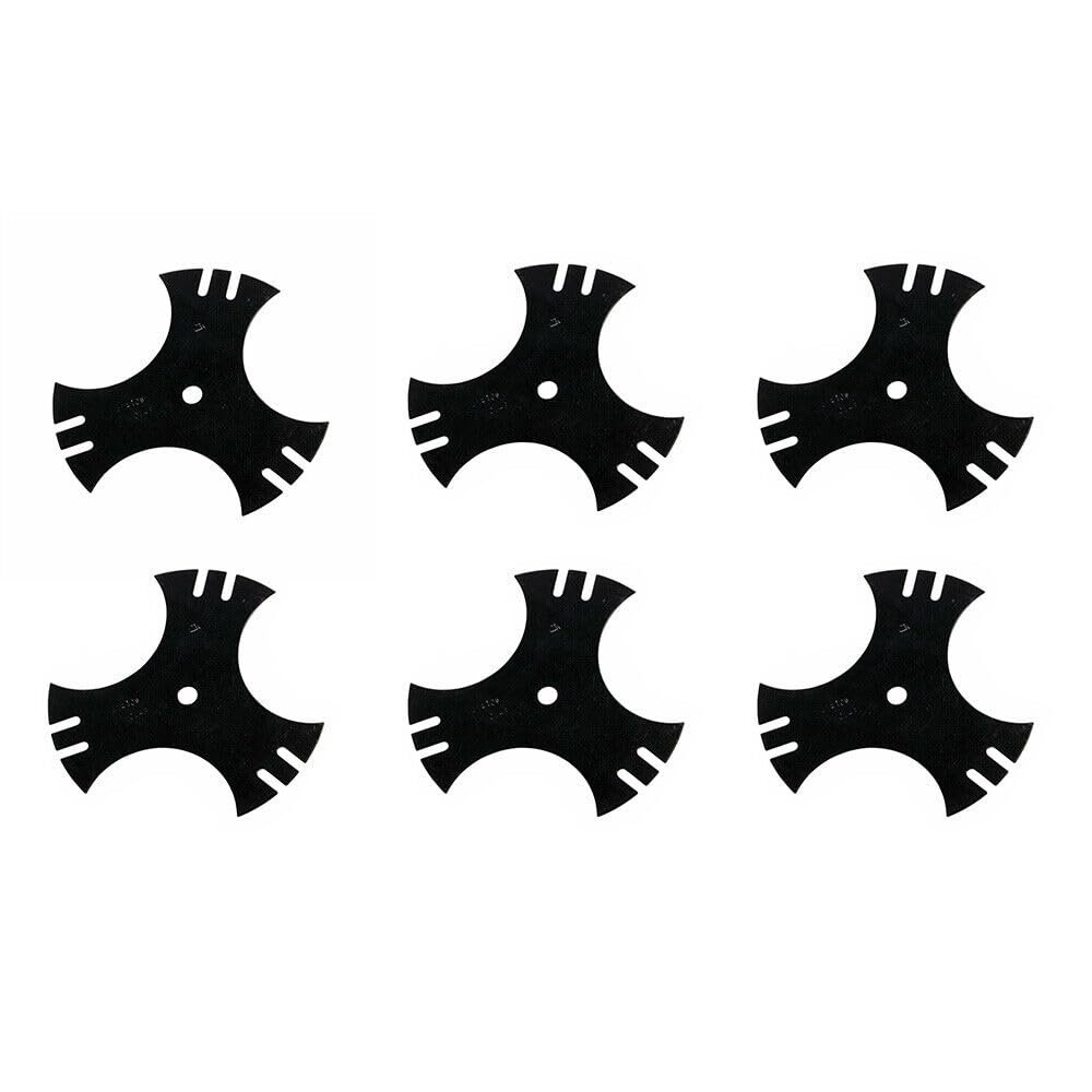 6 Edger Blade Fits Troy-Bilt TB554 TEB515 781-0748 781-0748-0637 40-009