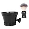 FRCOLOR Men's Beard Shaving Brush Shaving Bowl and Brush Gentle Beard for Men Home Grooming Kit Accessories view 1
