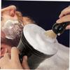 FRCOLOR Men's Beard Shaving Brush Shaving Bowl and Brush Gentle Beard for Men Home Grooming Kit Accessories view 4