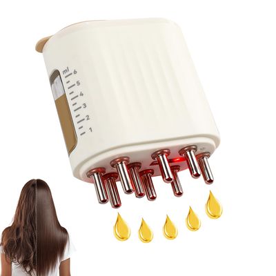 Jaxbo Scalp Massager and Hair Applicator, Scalp Applicator Brush for Hairs Growth & Care, Electric Massage Comb, Suitable for Home, Travel