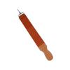 Healvian Double-layer Leather Razor Strop for Barber Use Cowhide Sharpening Strap Polishing Cloth with Riveted Hooks for Straight Razors and Shaving view 1