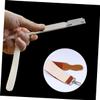 Healvian Double-layer Leather Razor Strop for Barber Use Cowhide Sharpening Strap Polishing Cloth with Riveted Hooks for Straight Razors and Shaving view 4