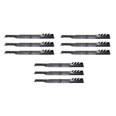 12421 Qty 9: Mulching Blade Fits for Dixon 200 300 8025