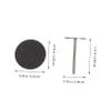 MUCKLILY 101-Piece Sandpaper Disc Set for Manicure and Pedicure Dead Skin Remover Tools Electric Grinding Accessories Suitable for Home and Salon Use view 4