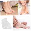 LIFKOME 100Pcs Disposable Foot Socks with Fixed Buckle Hydrating Plastic Foot Mask Covers for Moisturizing Spa Care Secure Fit for Home Foot Treatments and Pedicures view 3