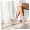 LIFKOME 100Pcs Disposable Foot Socks with Fixed Buckle Hydrating Plastic Foot Mask Covers for Moisturizing Spa Care Secure Fit for Home Foot Treatments and Pedicures view 4