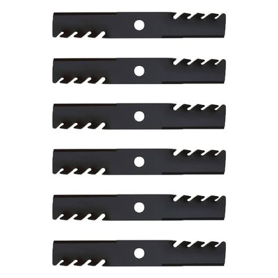 103-6381 Qty 6: Blade Fits for Exmark Lazer Z CT Lazer Z HP Metro HP Next Lazer ASX