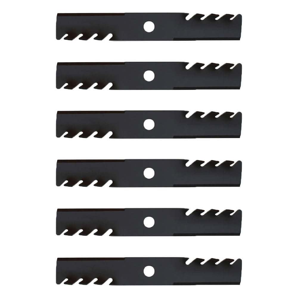103-6381 Qty 6: Blade Fits for Exmark Lazer Z CT Lazer Z HP Metro HP Next Lazer ASX