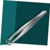 DEARMAMY Stainless Steel Manual Nose Hair Trimmer Tool Round Head Precision Nose Hair Clip Remover for Men Comfortable to Hold Trimming Scissors for Personal Grooming view 4