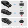 15V Charger Cable for Philips Norelco HQ8505 7000 5000 3000 9000 Series, Multigroom MG5750 MG7750 MG7770 MG7790 QP6531 QP6510 QP6520 Shaver Trimmer Power Cord, 3.3FT view 2