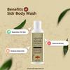 6.76floz Sidr body Wash 200ml/ Made with Pure Sidr Leaves view 2