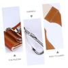VINTORKY Leather Sharpening Strop for Straight Razors Dual Layer Cowhide Strop 1 Piece Adjustable Sharpening Straps for Barbers for Professional and Home Use view 3